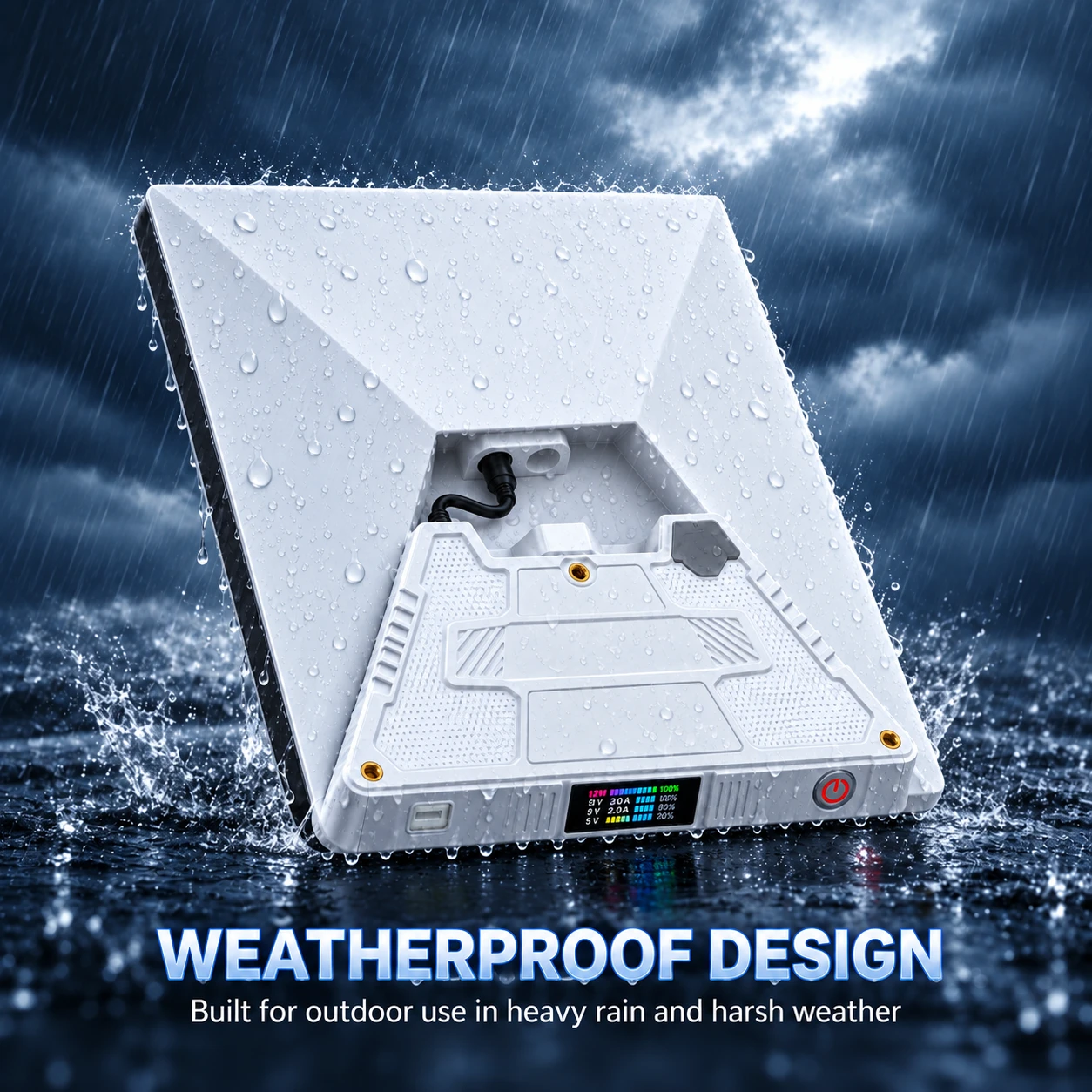 09 - IP54 All-Weather Splash & Dust Protection